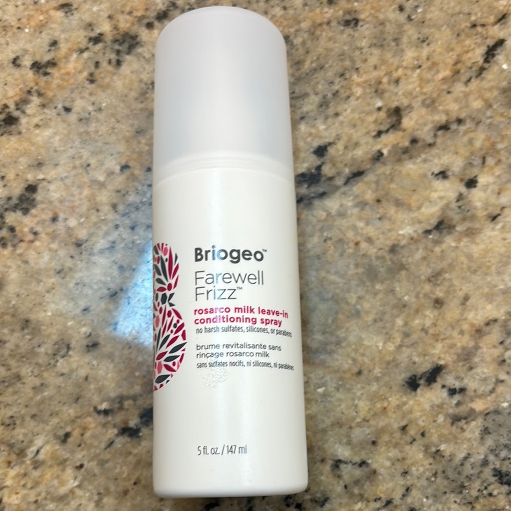 NWT Briogeo Farewell Frizz Rosarco Milk Conditioning Spray